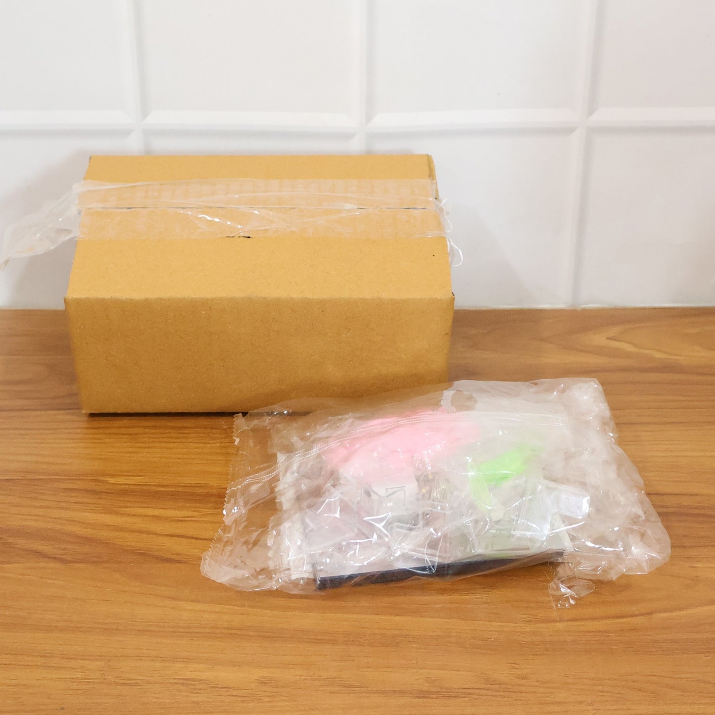 Decorative Tulip Flower Led Cube Night Lamp Set (1 Set Mix Color)