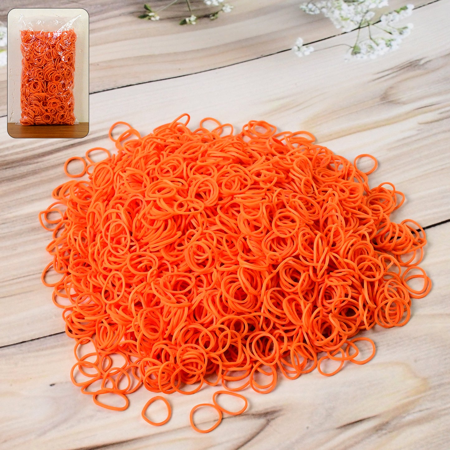 Premium Strong Elastic Rubber Bands Multipurpose Bands (Approx. 110 Gm Pack)