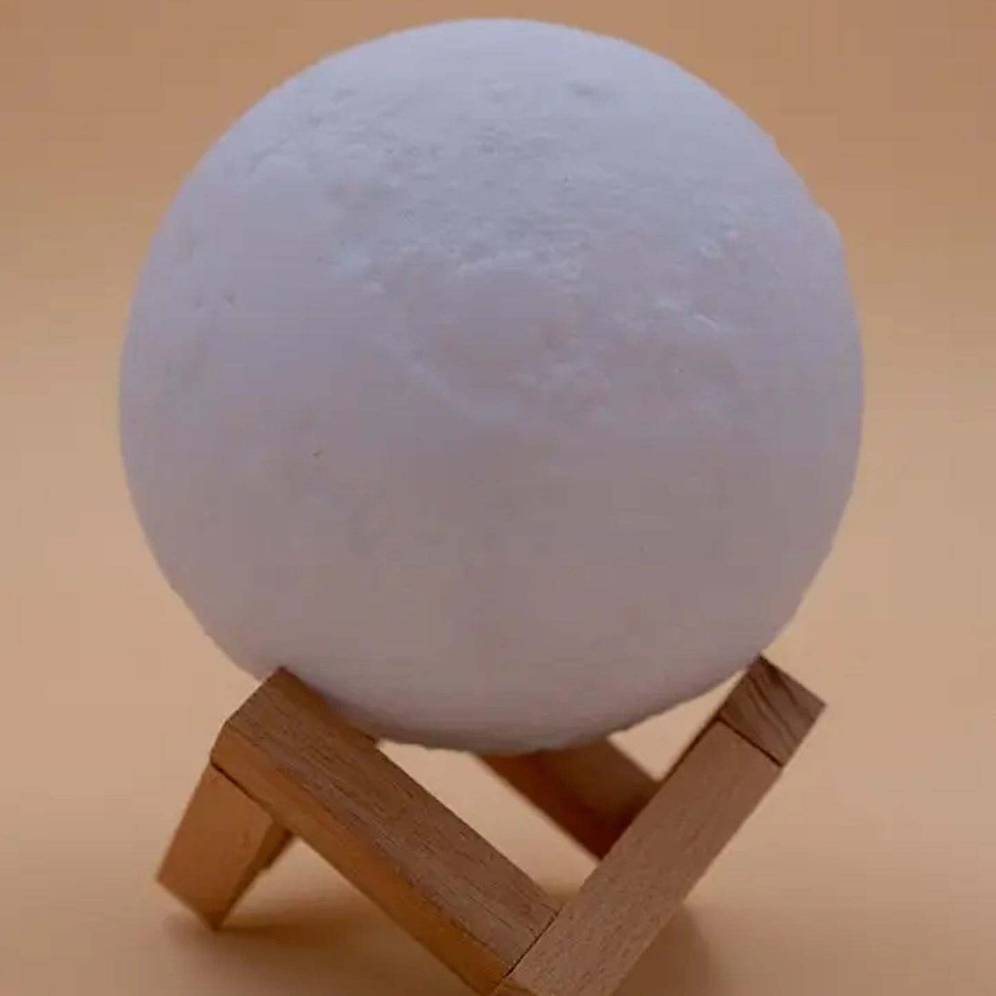 3d 2 In 1 Led Printed Moon Lamp Aroma Diffuser (1 Pc)