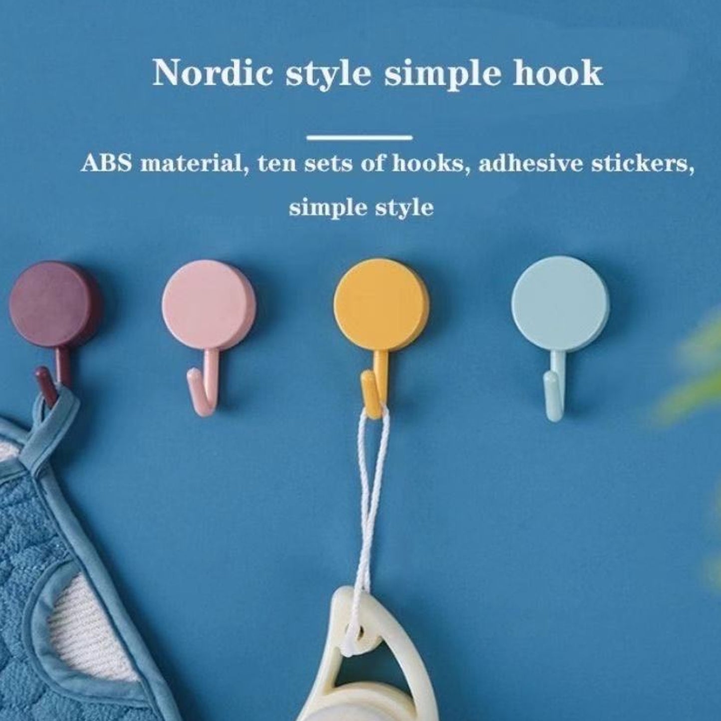 7473 Big Wall Hook Heavy Duty Hook 2 Pcs For Home Wall Use Hook