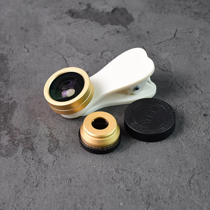 Universal Clip-on Mobile Camera Lens Kit (1 Set)