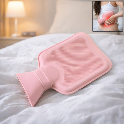 Reusable Hot Water Bag For Pain Relief  Warm Compress Therapy (1 Pc)