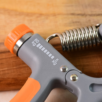 Adjustable Hand Grip Strengthener With Counter (1 Pc)