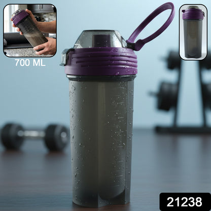 700 Ml Multipurpose Protein Shaker Bottle (1 Pc)