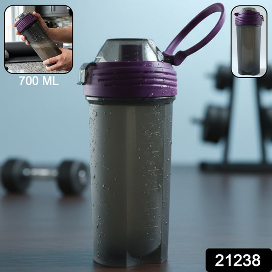 700 Ml Multipurpose Protein Shaker Bottle (1 Pc)