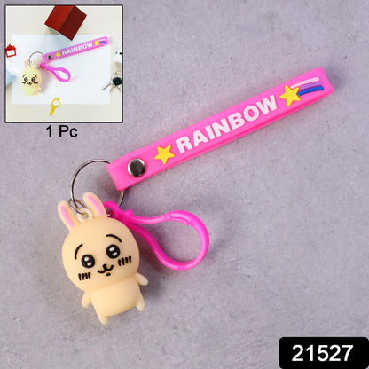 Cute Bunny Character Keychain (1 Pc)