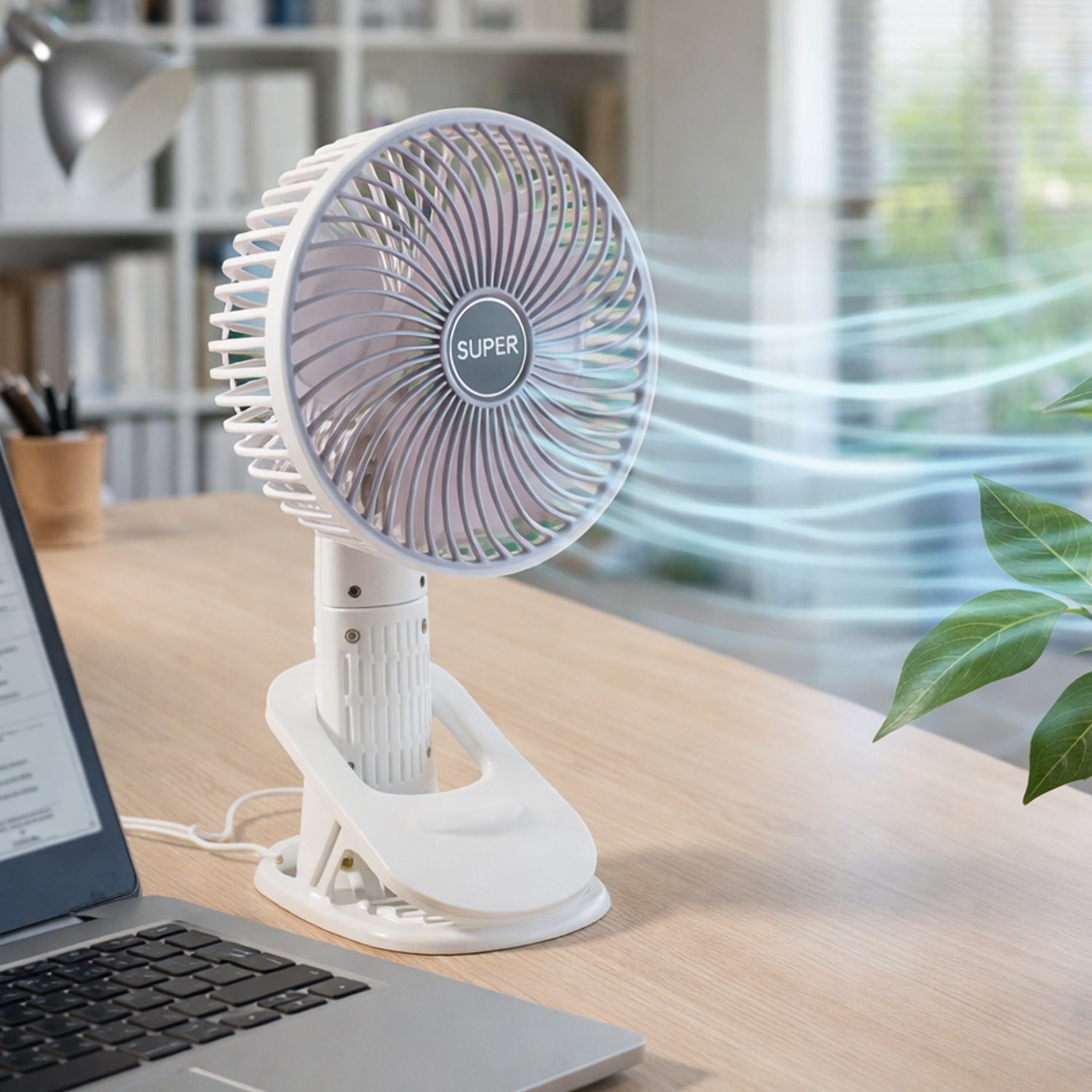 Plug And Play Portable Usb Fan (1 Pc)