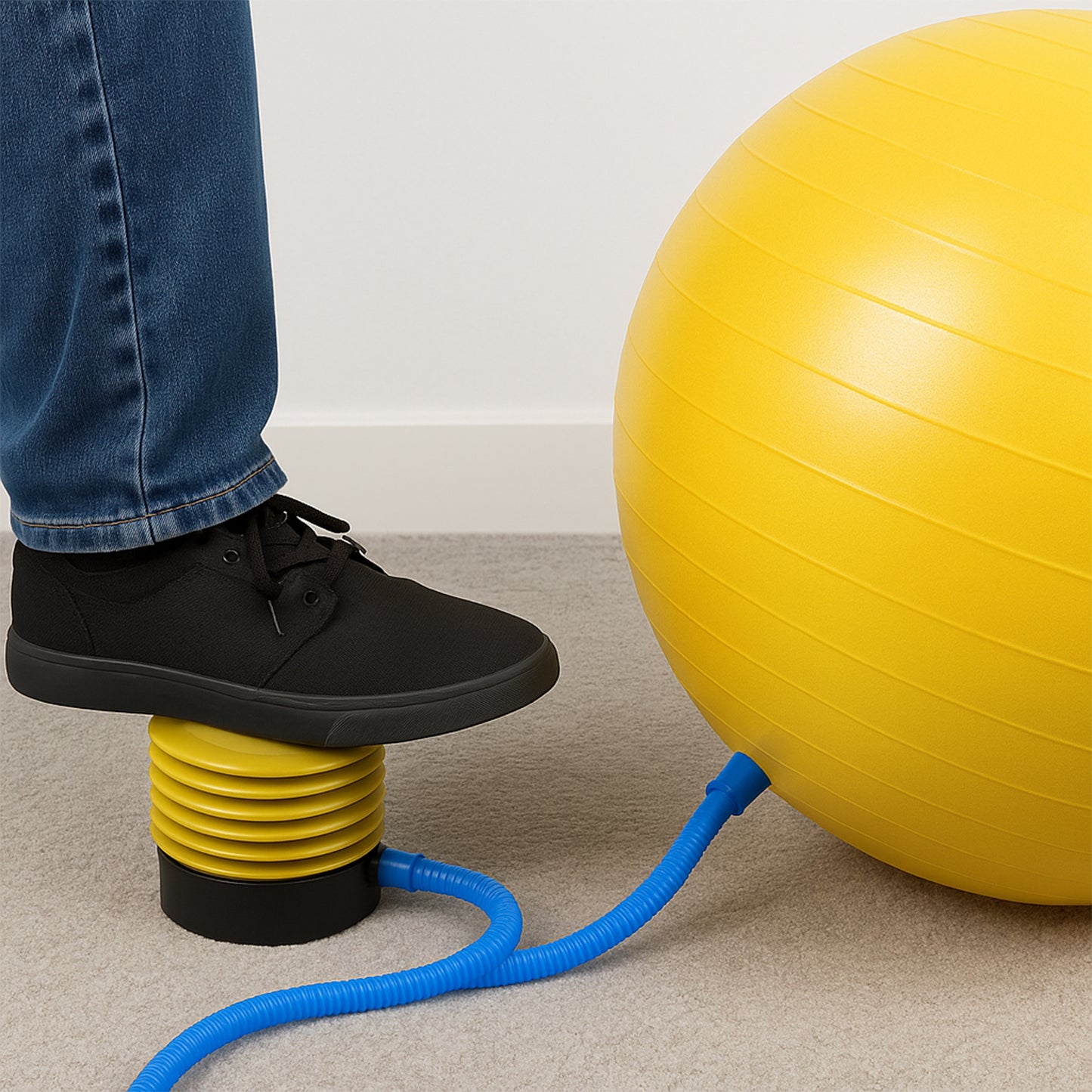 1680 Portable Foot Air Pump With Hose