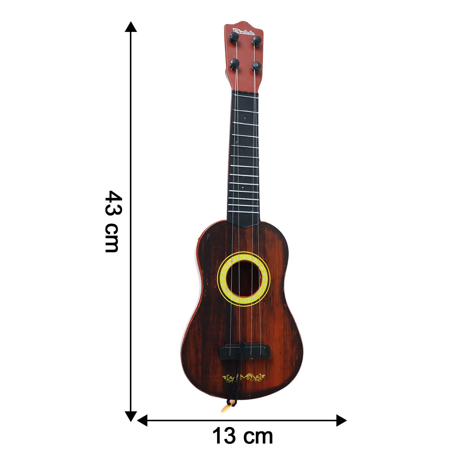 Classic Wooden Ukulele Guitar For Kids  Beginners (1 Pc)