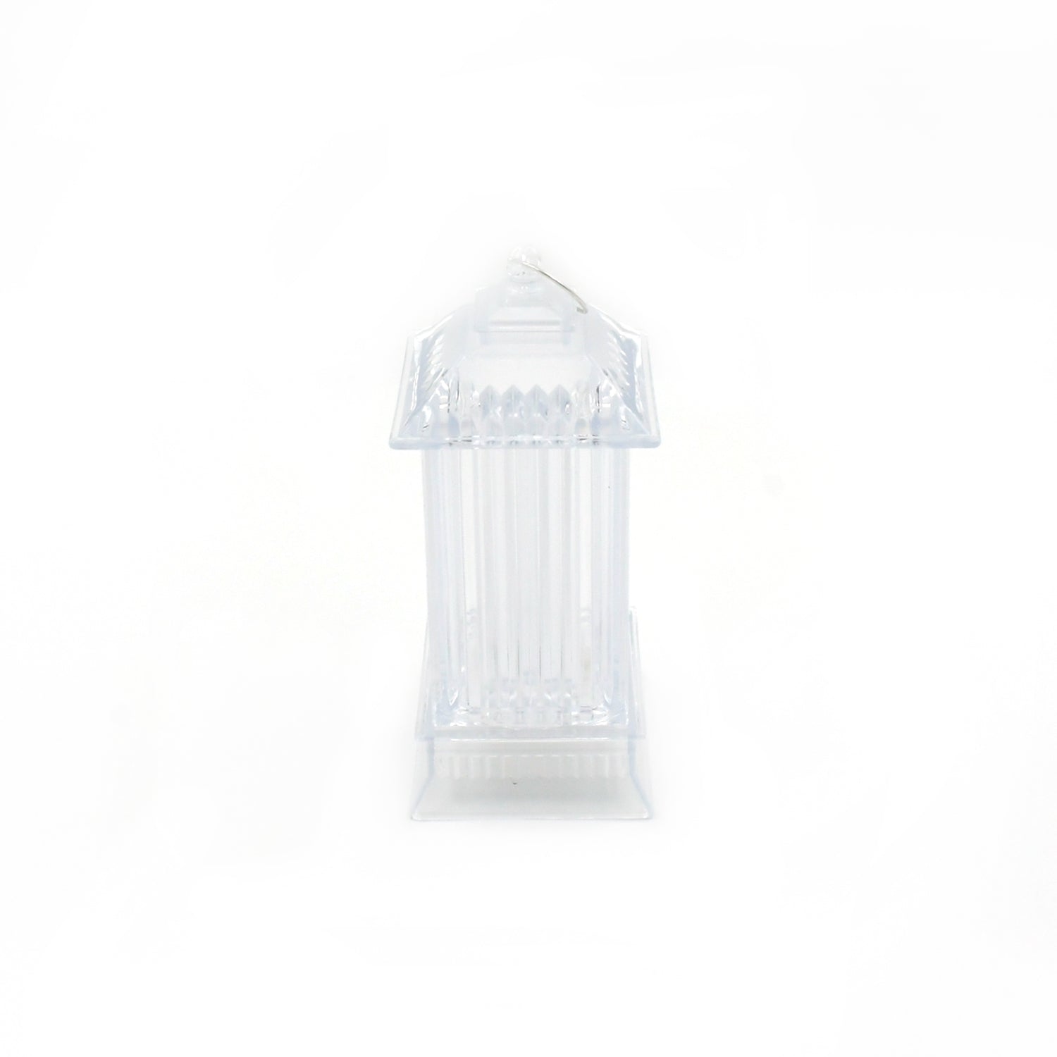 8443 Lantern Shape Led Light Decorative Led Flickering Crystal Candle Light For Holiday Party Crylic Crystal Table Lamp Crystal Table Lamp Atmosphere Lamp Bedroom (Moq - 12pc)