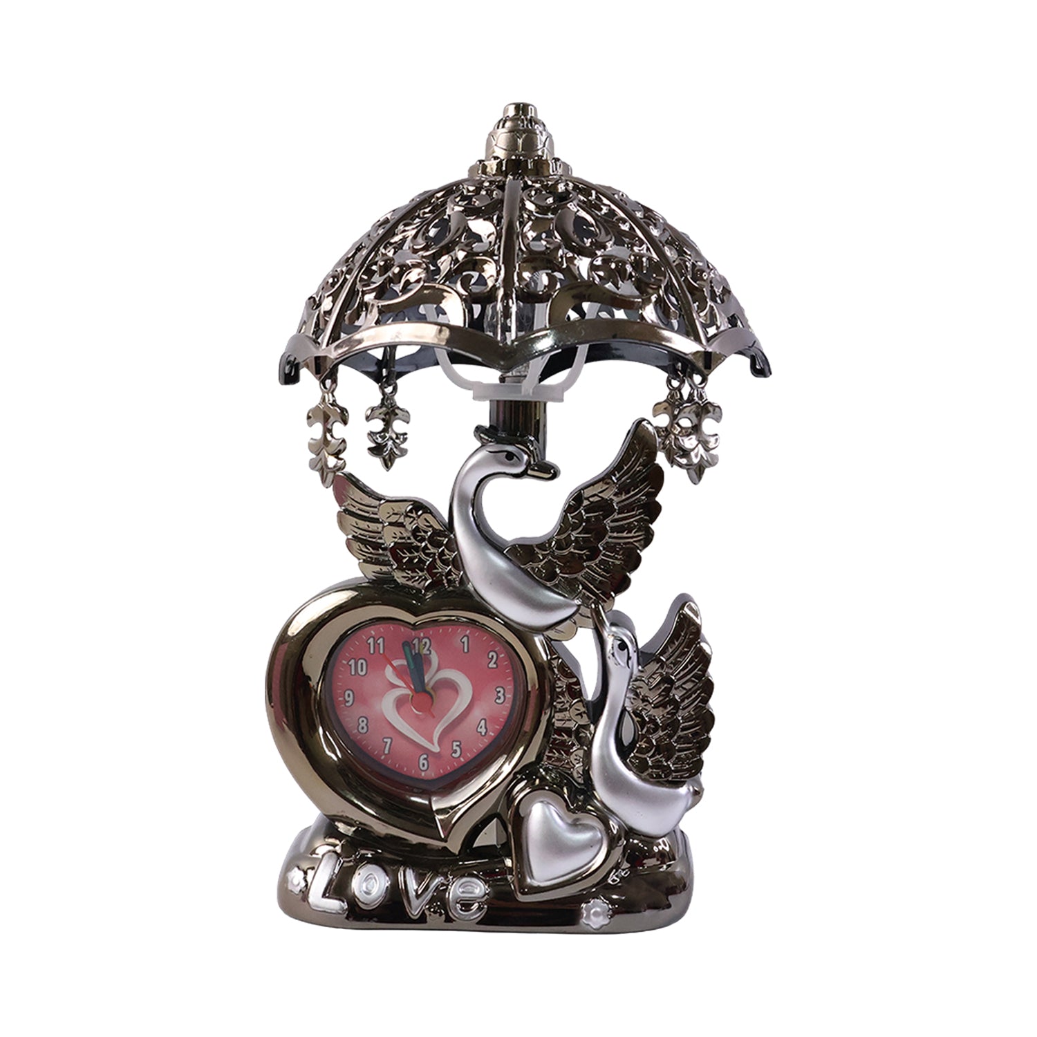 Decorative Swan Couple Table Lamp (1 Pc)
