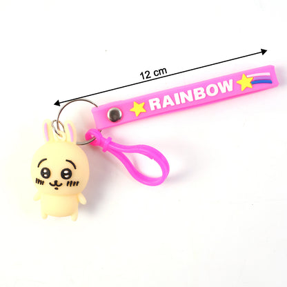 Cute Bunny Character Keychain (1 Pc)