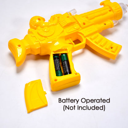 4412 Concept Musical Transparent Glow Gear Gun With Rainbow Light ( 1 Pcs )