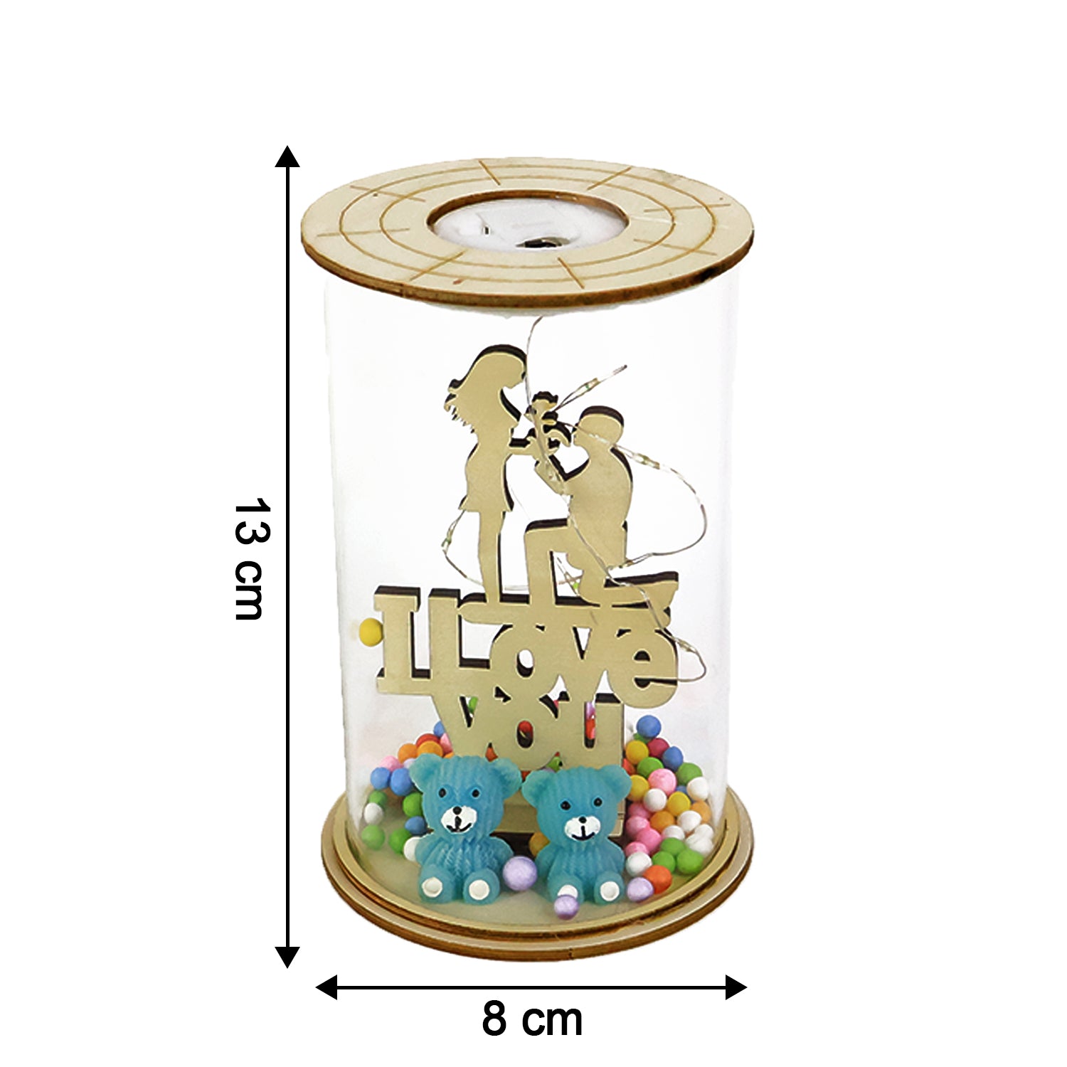 Love You Led Decorative Light Showpiece (1 Pc)