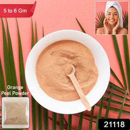 Natural Orange Peel Powder For Face  Skin Care (5 To 6 Gm  1 Pkt)