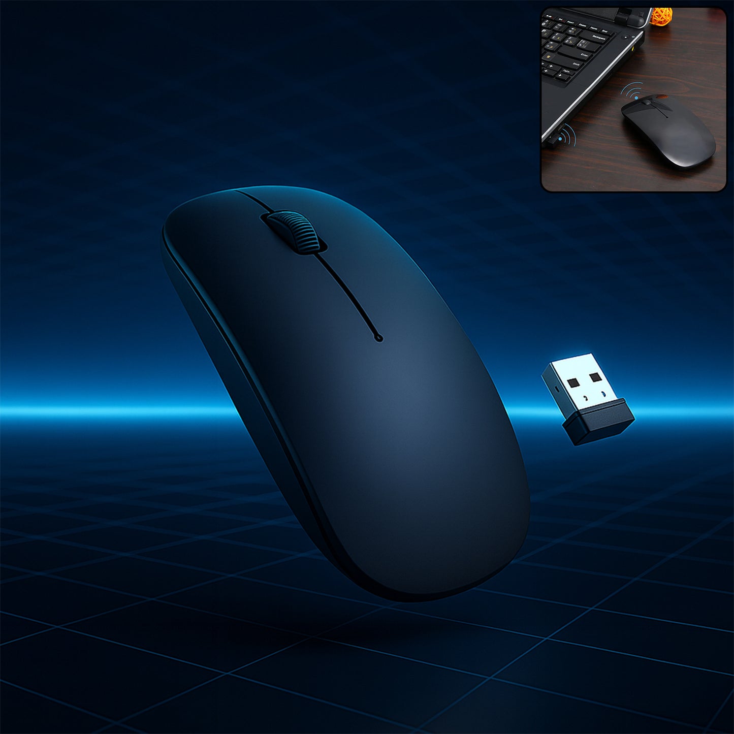 6077 Wireless Mouse For Laptoppcmacipad Procomputer