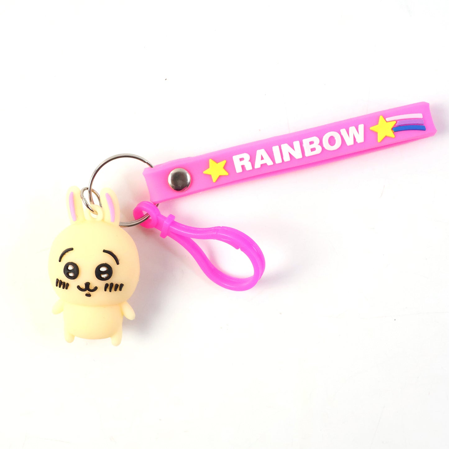 Cute Bunny Character Keychain (1 Pc)