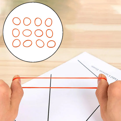 Premium Strong Elastic Rubber Bands  Multipurpose Bands (Approx. 110 Gm Pack)